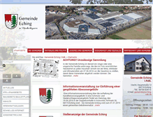 Tablet Screenshot of eching-ndb.de